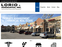 Tablet Screenshot of lorio.com